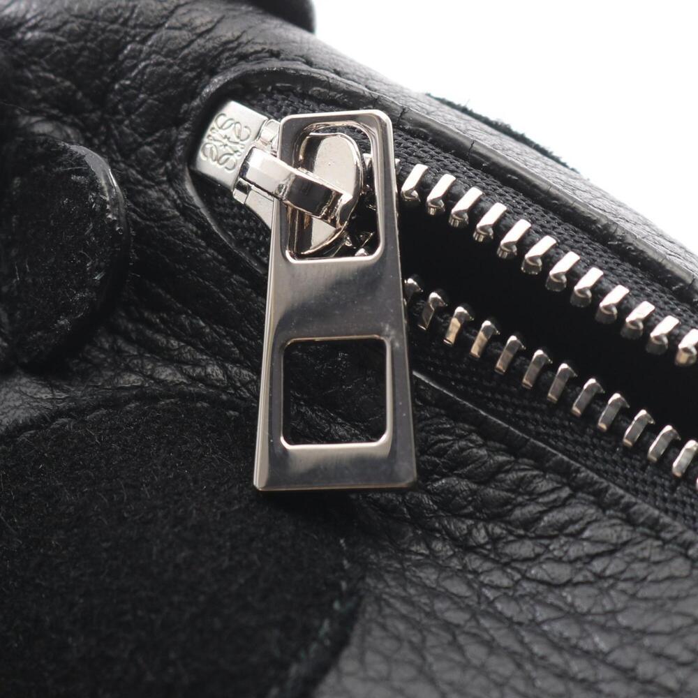 Loewe Panda Coin Purse Wallet - Leather Suede Women's Black 199.61JH75 - Picture 9 of 9